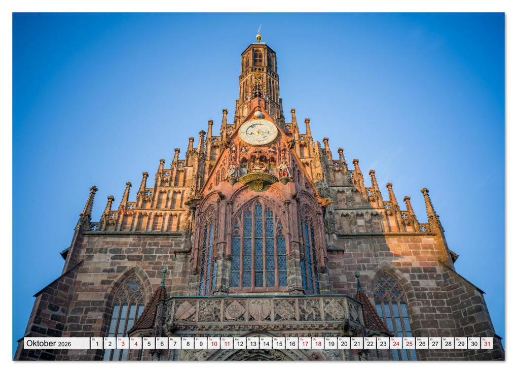 Weitere Ansicht: Nürnberg - Am Tag und in der Nacht (Wandkalender 2026 DIN A2 quer), CALVENDO Monatskalender | Thomas Bugdoll, Calvendo