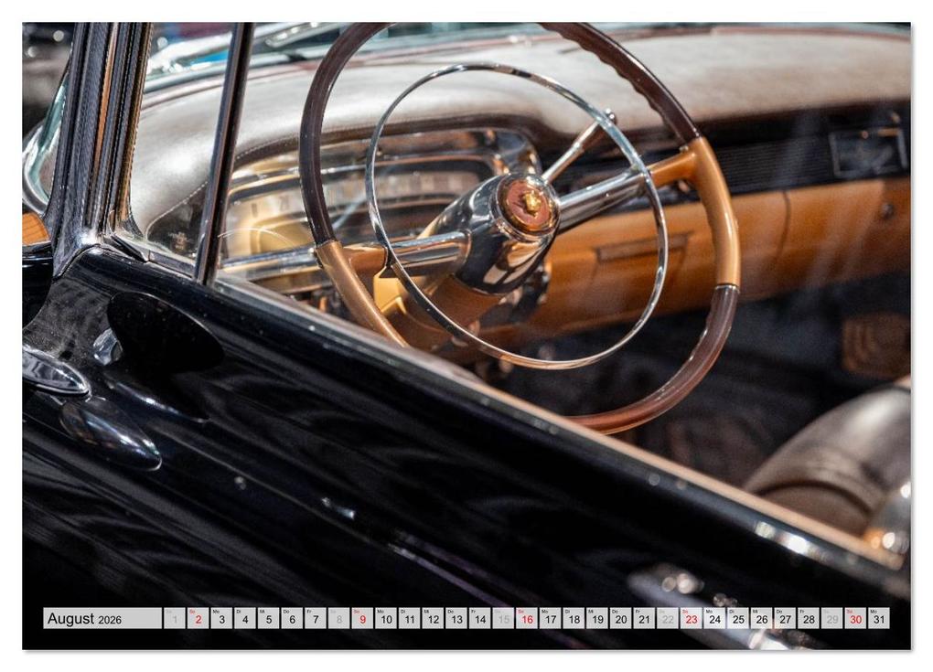 Weitere Ansicht: Einsteigen, bitte! - Innenansichten automobiler Ikonen (Wandkalender 2026 DIN A4 quer), CALVENDO Monatskalender | Karsten Rahn, Calvendo