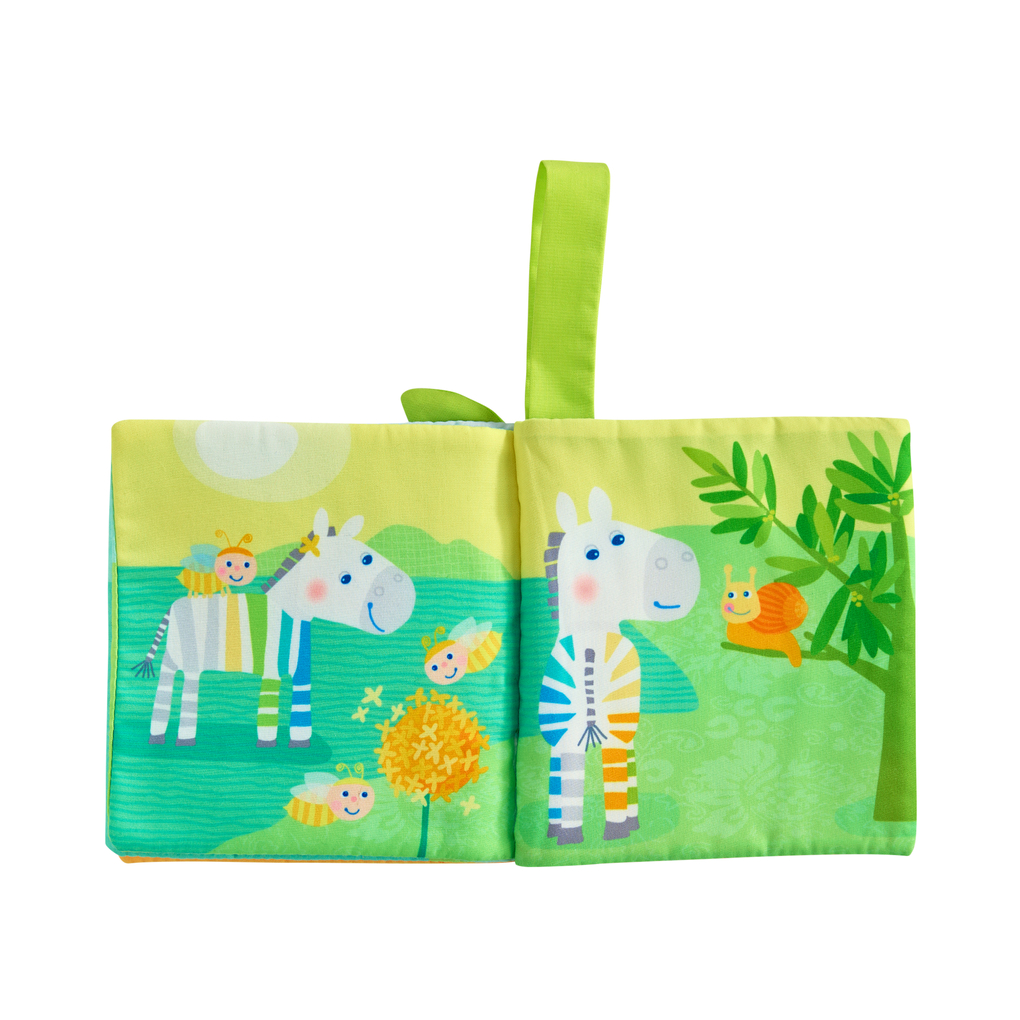 Weitere Ansicht: Stoffbuch Zebra