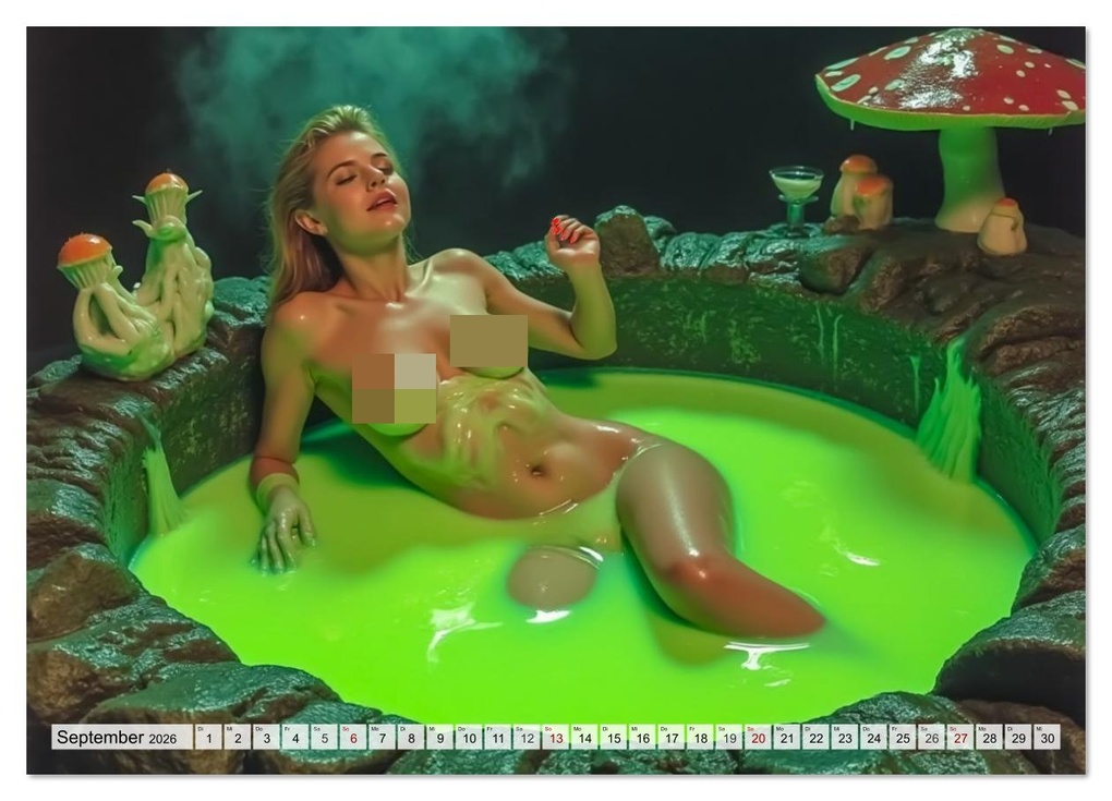 Weitere Ansicht: Sci-Fi Pin-up Girls - Exposed in Space (Wandkalender 2026 DIN A3 quer), CALVENDO Monatskalender | pixs:sell pixs:sell, Sell Pixs:Sell, Calvendo, pixs:sell