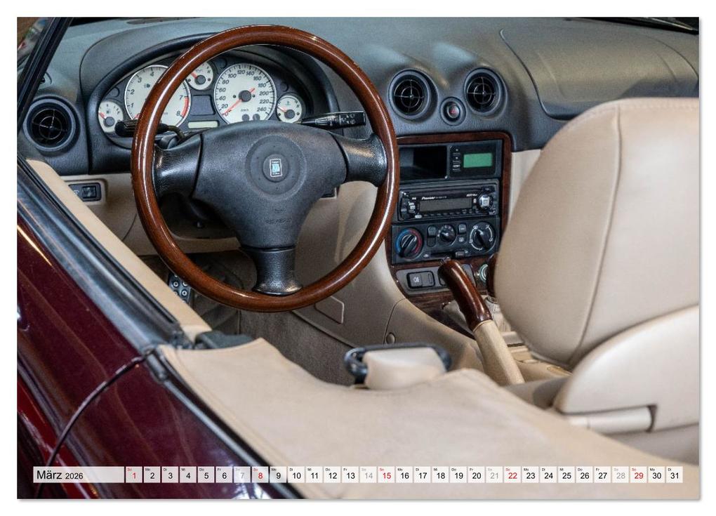 Weitere Ansicht: Einsteigen, bitte! - Innenansichten automobiler Ikonen (Wandkalender 2026 DIN A3 quer), CALVENDO Monatskalender | Karsten Rahn, Calvendo