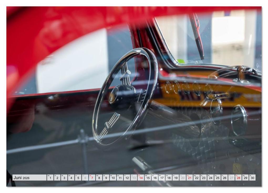 Weitere Ansicht: Einsteigen, bitte! - Innenansichten automobiler Ikonen (Wandkalender 2026 DIN A3 quer), CALVENDO Monatskalender | Karsten Rahn, Calvendo