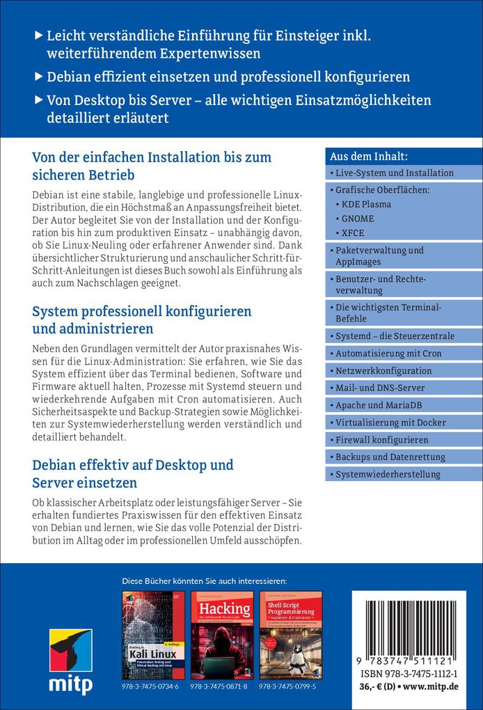 Weitere Ansicht: Debian GNU/Linux 13 | Robert Gödl