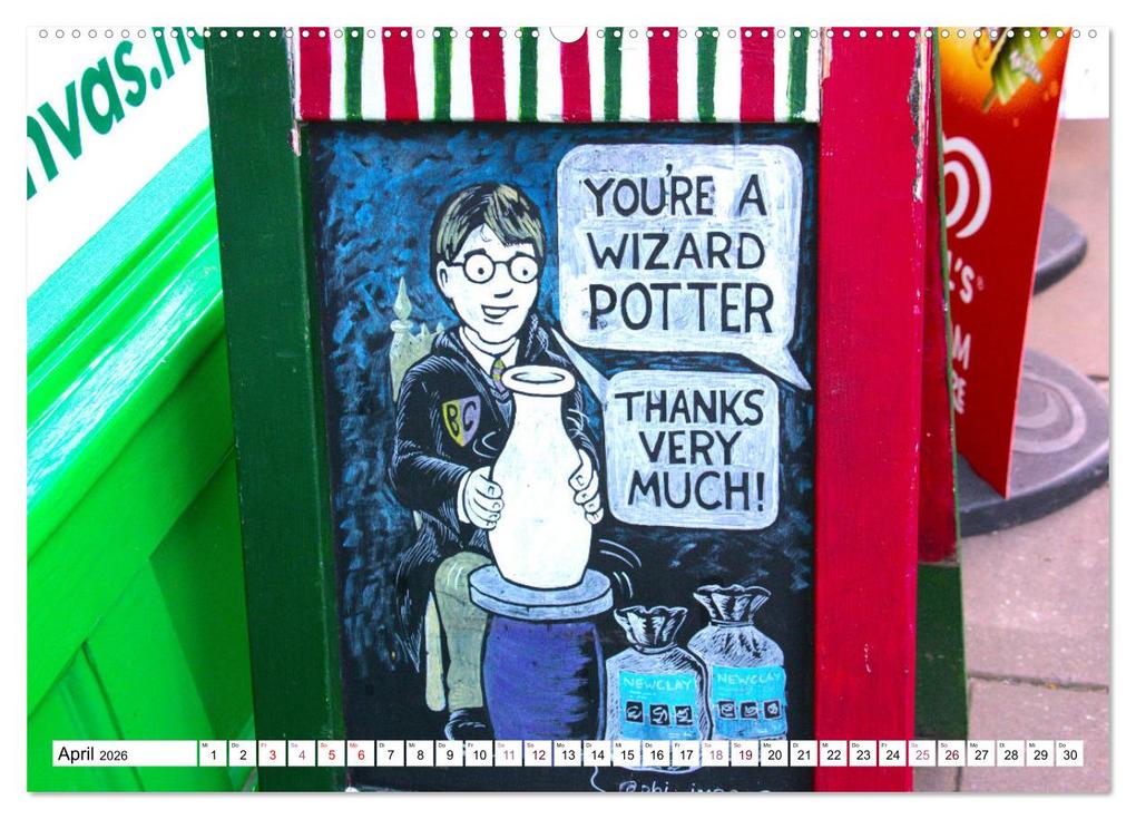 Weitere Ansicht: Oxford - die Harry Potter Stadt (hochwertiger Premium Wandkalender 2026 DIN A2 quer), Kunstdruck in Hochglanz | ph ph, Calvendo, ph