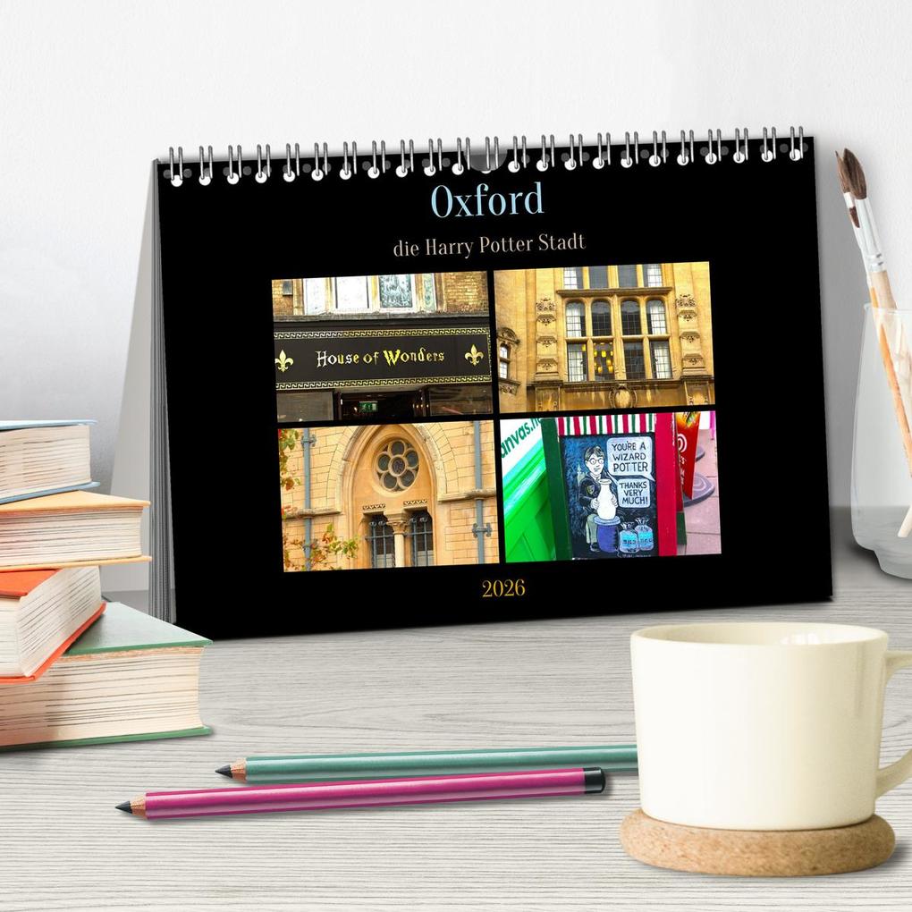 Weitere Ansicht: Oxford - die Harry Potter Stadt (Tischkalender 2026 DIN A5 quer), CALVENDO Monatskalender | ph ph, Calvendo, ph