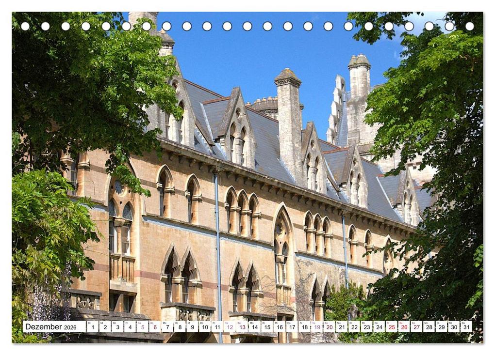 Weitere Ansicht: Oxford - die Harry Potter Stadt (Tischkalender 2026 DIN A5 quer), CALVENDO Monatskalender | ph ph, Calvendo, ph