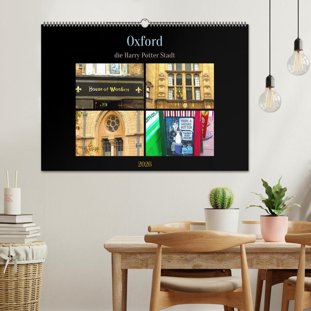 Weitere Ansicht: Oxford - die Harry Potter Stadt (Wandkalender 2026 DIN A2 quer), CALVENDO Monatskalender | ph ph, Calvendo, ph
