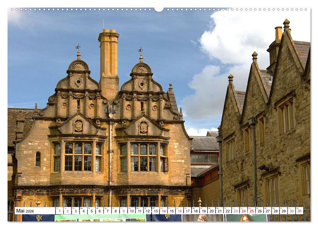 Weitere Ansicht: Oxford - die Harry Potter Stadt (Wandkalender 2026 DIN A2 quer), CALVENDO Monatskalender | ph ph, Calvendo, ph