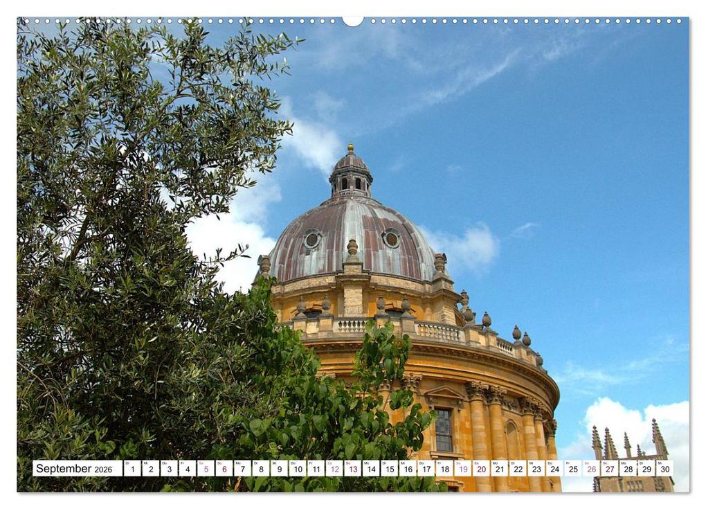 Weitere Ansicht: Oxford - die Harry Potter Stadt (Wandkalender 2026 DIN A2 quer), CALVENDO Monatskalender | ph ph, Calvendo, ph
