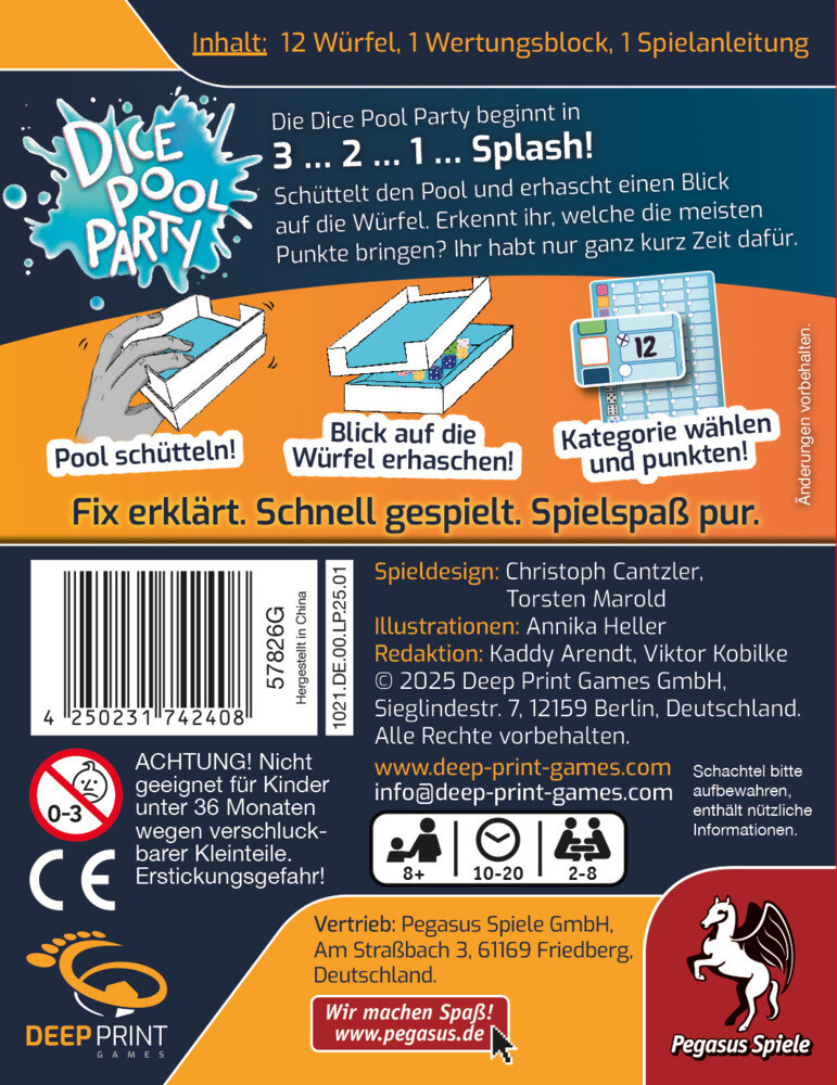 Weitere Ansicht: Dice Pool Party