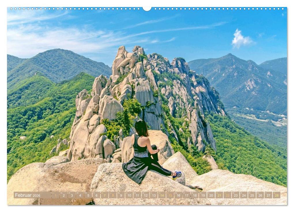 Weitere Ansicht: Südkorea: Zwischen gelbem und japanischem Meer (hochwertiger Premium Wandkalender 2026 DIN A2 quer), Kunstdruck in Hochglanz | CALVENDO CALVENDO, Calvendo