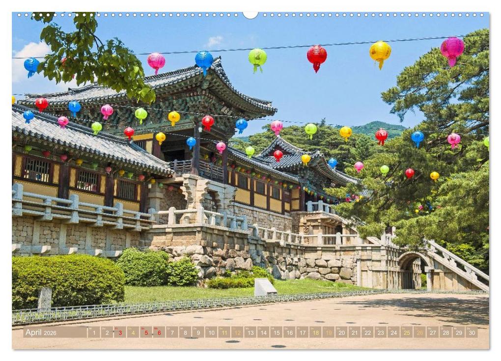 Weitere Ansicht: Südkorea: Zwischen gelbem und japanischem Meer (hochwertiger Premium Wandkalender 2026 DIN A2 quer), Kunstdruck in Hochglanz | CALVENDO CALVENDO, Calvendo