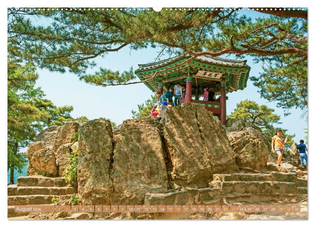 Weitere Ansicht: Südkorea: Zwischen gelbem und japanischem Meer (hochwertiger Premium Wandkalender 2026 DIN A2 quer), Kunstdruck in Hochglanz | CALVENDO CALVENDO, Calvendo