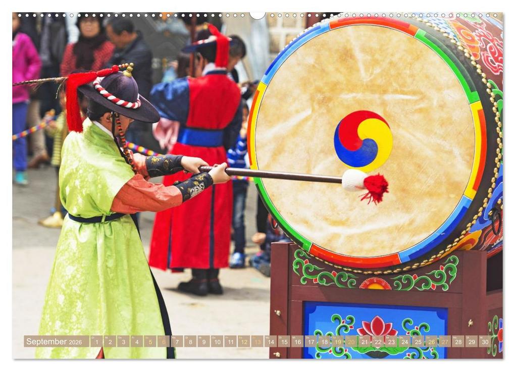 Weitere Ansicht: Südkorea: Zwischen gelbem und japanischem Meer (hochwertiger Premium Wandkalender 2026 DIN A2 quer), Kunstdruck in Hochglanz | CALVENDO CALVENDO, Calvendo