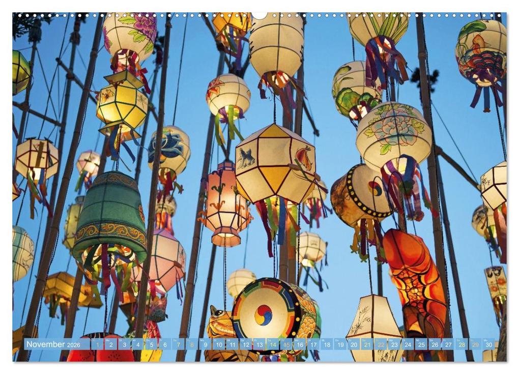 Weitere Ansicht: Südkorea: Zwischen gelbem und japanischem Meer (hochwertiger Premium Wandkalender 2026 DIN A2 quer), Kunstdruck in Hochglanz | CALVENDO CALVENDO, Calvendo