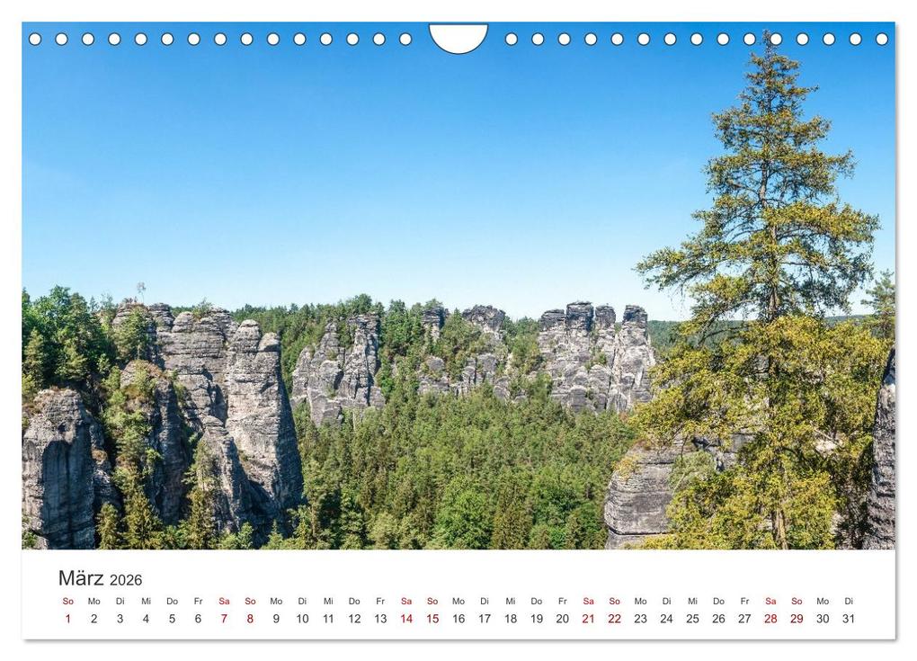 Weitere Ansicht: DEUTSCHLAND, Sächsische Schweiz Nationalpark, Märchenwald (Wandkalender 2026 DIN A4 quer), CALVENDO Monatskalender | Oleg Senkov, Calvendo