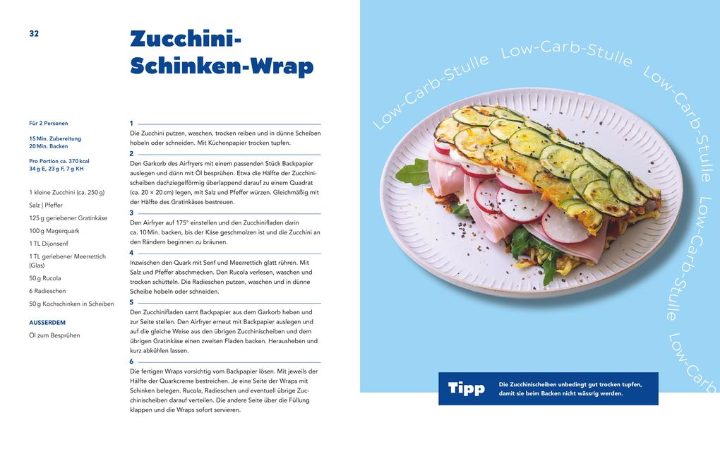 Weitere Ansicht: Lieblingsrezepte aus deinem Airfryer - High Protein | Inga Pfannebecker