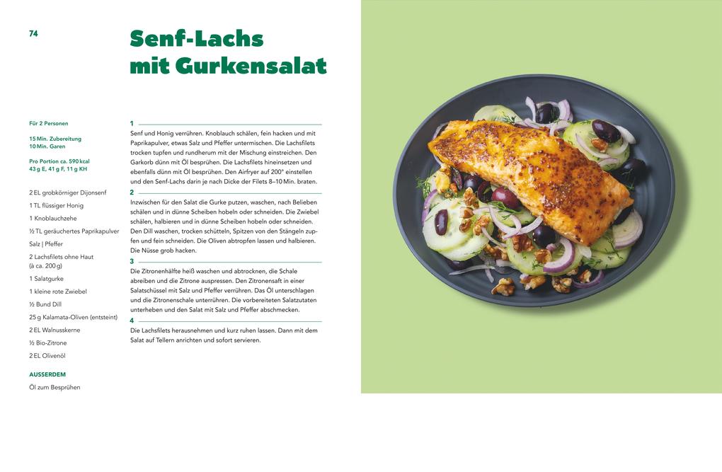 Weitere Ansicht: Lieblingsrezepte aus deinem Airfryer - High Protein | Inga Pfannebecker