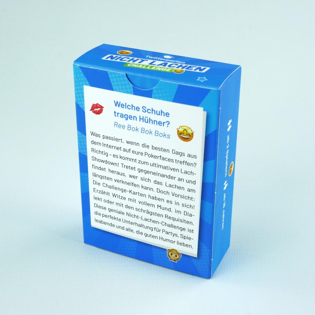 Weitere Ansicht: Twitterperlen - Die Nicht-lachen-Challenge