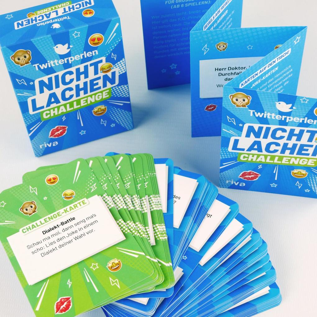 Weitere Ansicht: Twitterperlen - Die Nicht-lachen-Challenge