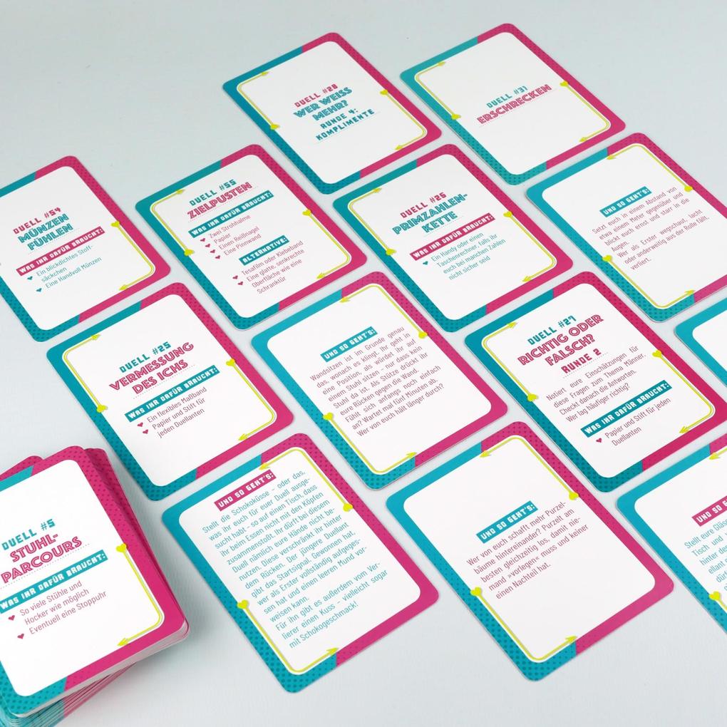 Weitere Ansicht: Mit dir spiele ich am liebsten - Das ultimative Paarduell-Kartenspiel | Emma Hegemann