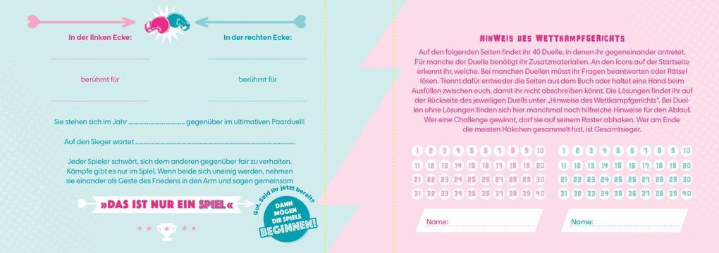 Weitere Ansicht: Mit dir spiele ich am liebsten - Das ultimative Paarduell-Buch | Emma Hegemann