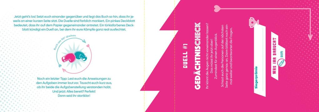 Weitere Ansicht: Mit dir spiele ich am liebsten - Das ultimative Paarduell-Buch | Emma Hegemann