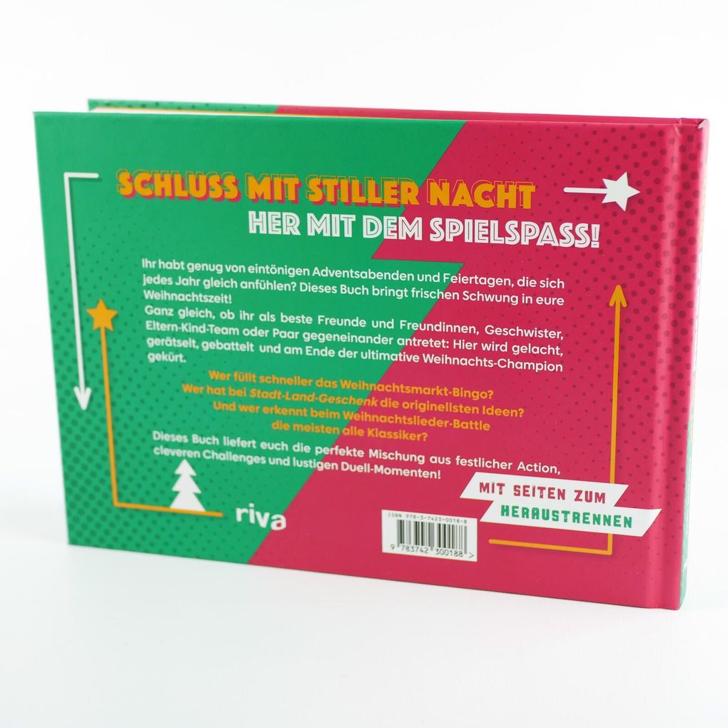 Weitere Ansicht: Mit dir spiele ich am liebsten - Das ultimative Weihnachtsduell-Buch | Emma Hegemann