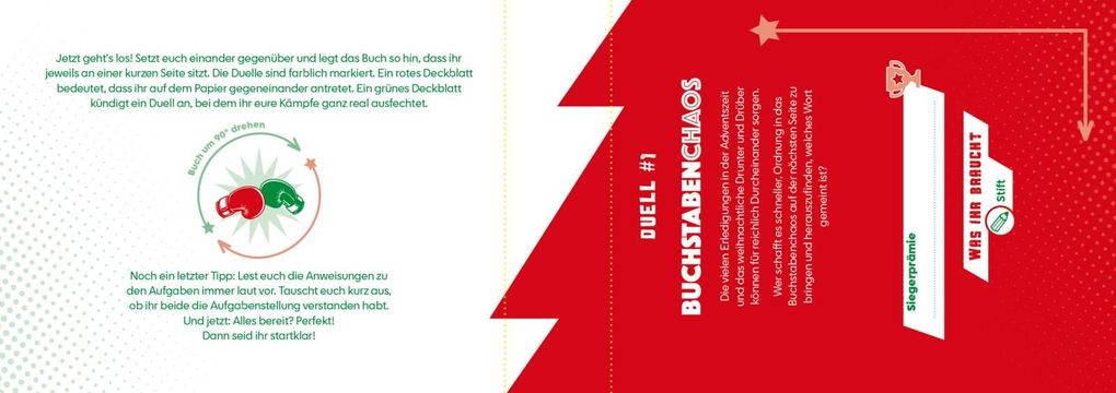 Weitere Ansicht: Mit dir spiele ich am liebsten - Das ultimative Weihnachtsduell-Buch | Emma Hegemann