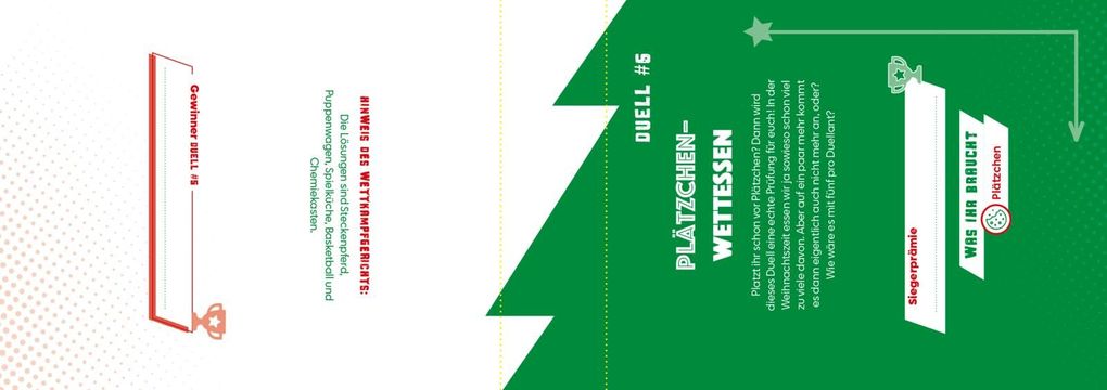 Weitere Ansicht: Mit dir spiele ich am liebsten - Das ultimative Weihnachtsduell-Buch | Emma Hegemann