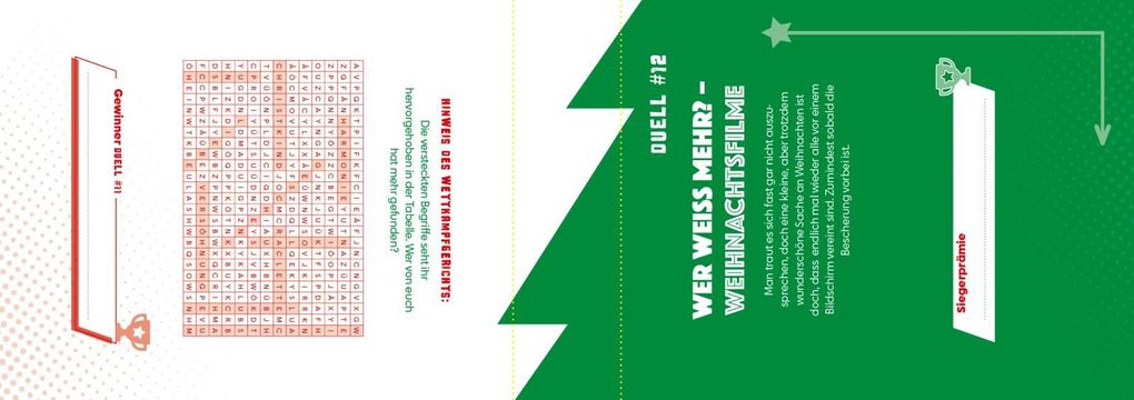 Weitere Ansicht: Mit dir spiele ich am liebsten - Das ultimative Weihnachtsduell-Buch | Emma Hegemann