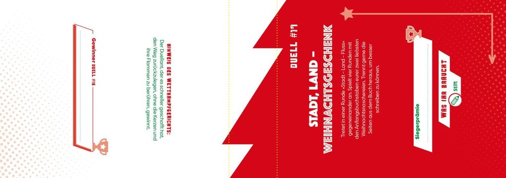 Weitere Ansicht: Mit dir spiele ich am liebsten - Das ultimative Weihnachtsduell-Buch | Emma Hegemann