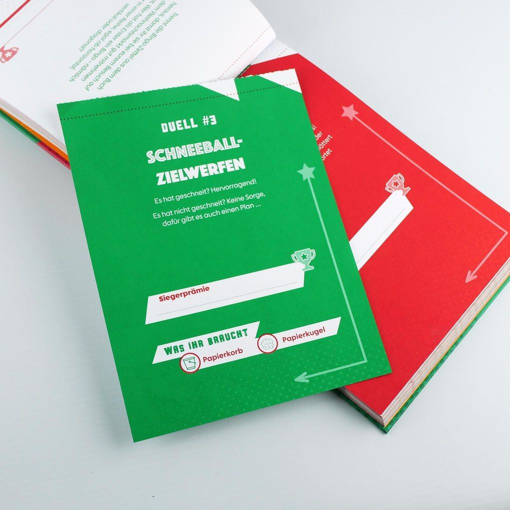 Weitere Ansicht: Mit dir spiele ich am liebsten - Das ultimative Weihnachtsduell-Buch | Emma Hegemann