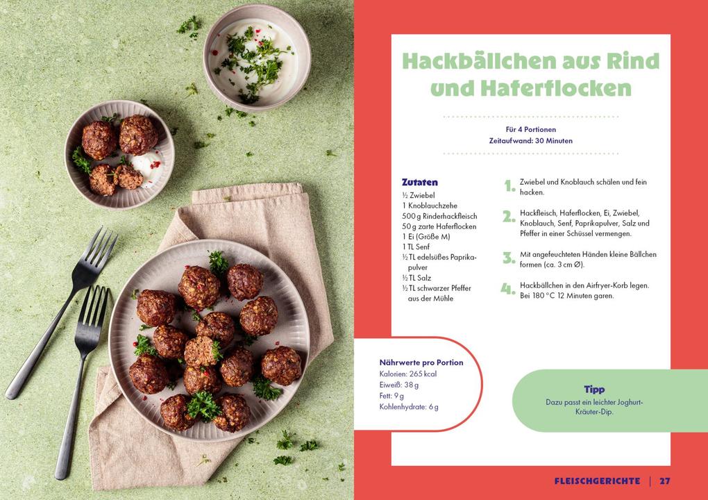 Weitere Ansicht: High-Protein-Power aus dem Airfryer | Peter Kowalski