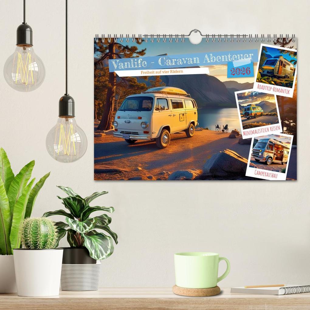 Weitere Ansicht: Vanlife - Caravan Abenteuer (Wandkalender 2026 DIN A4 quer), CALVENDO Monatskalender | Torsten Irmer, Calvendo