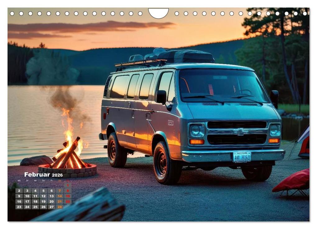 Weitere Ansicht: Vanlife - Caravan Abenteuer (Wandkalender 2026 DIN A4 quer), CALVENDO Monatskalender | Torsten Irmer, Calvendo