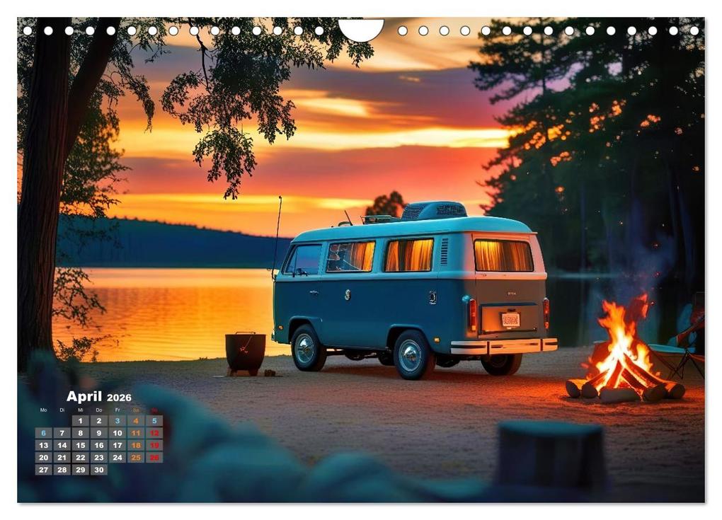 Weitere Ansicht: Vanlife - Caravan Abenteuer (Wandkalender 2026 DIN A4 quer), CALVENDO Monatskalender | Torsten Irmer, Calvendo
