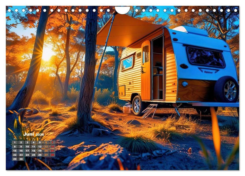 Weitere Ansicht: Vanlife - Caravan Abenteuer (Wandkalender 2026 DIN A4 quer), CALVENDO Monatskalender | Torsten Irmer, Calvendo