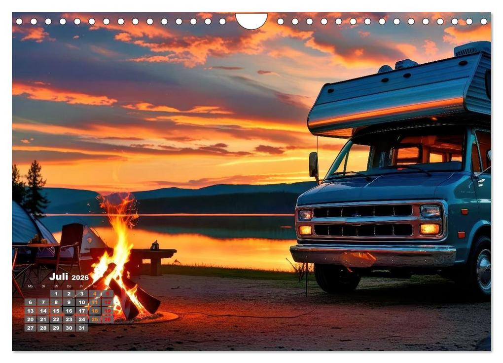 Weitere Ansicht: Vanlife - Caravan Abenteuer (Wandkalender 2026 DIN A4 quer), CALVENDO Monatskalender | Torsten Irmer, Calvendo