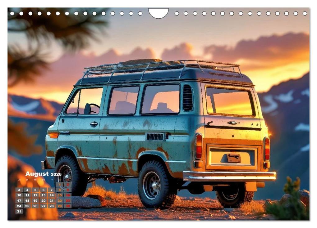 Weitere Ansicht: Vanlife - Caravan Abenteuer (Wandkalender 2026 DIN A4 quer), CALVENDO Monatskalender | Torsten Irmer, Calvendo