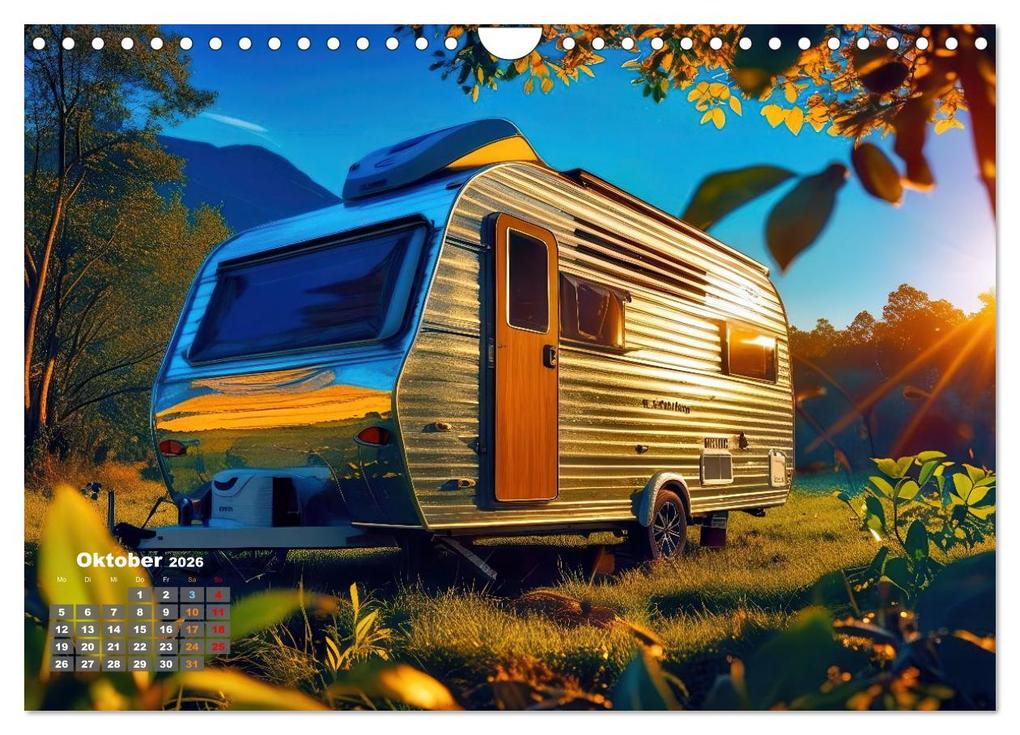 Weitere Ansicht: Vanlife - Caravan Abenteuer (Wandkalender 2026 DIN A4 quer), CALVENDO Monatskalender | Torsten Irmer, Calvendo