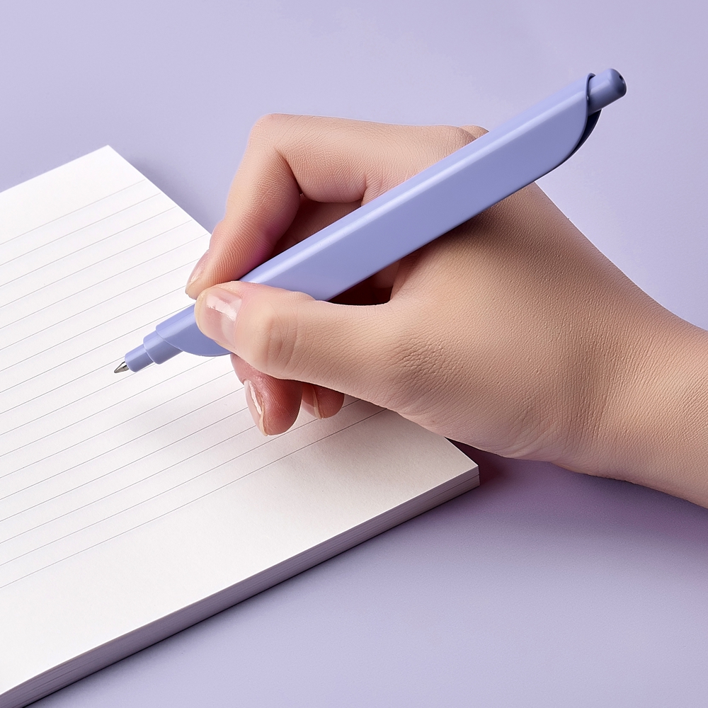 Weitere Ansicht: CLIPEN & Note Set (Sea of Lavender / Unicorn Blue) Gelschreiber + Notizbuch