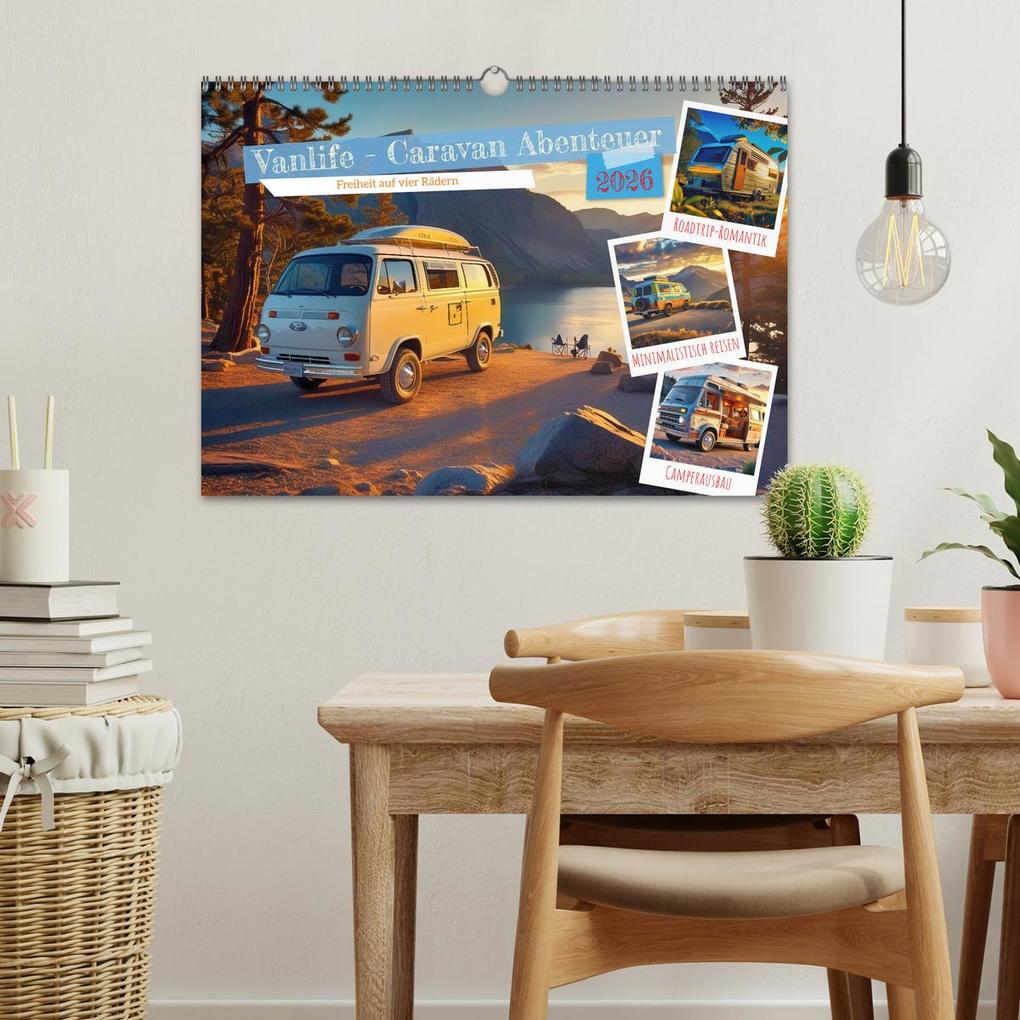 Weitere Ansicht: Vanlife - Caravan Abenteuer (Wandkalender 2026 DIN A3 quer), CALVENDO Monatskalender | Torsten Irmer, Calvendo