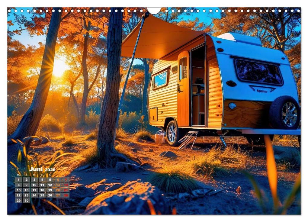 Weitere Ansicht: Vanlife - Caravan Abenteuer (Wandkalender 2026 DIN A3 quer), CALVENDO Monatskalender | Torsten Irmer, Calvendo