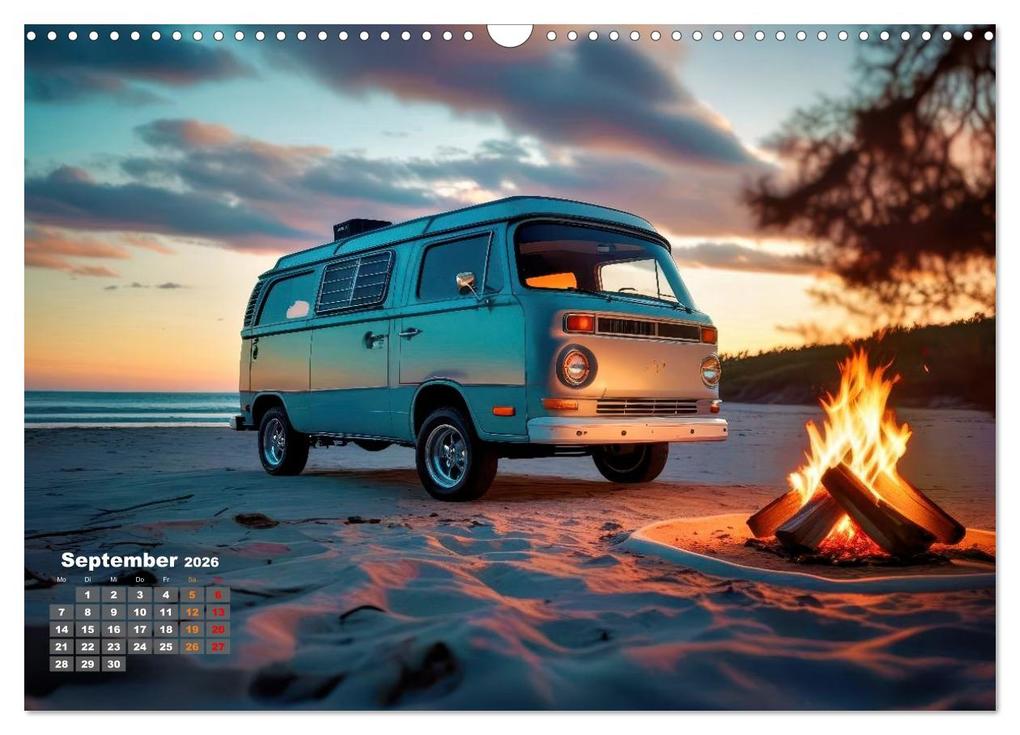 Weitere Ansicht: Vanlife - Caravan Abenteuer (Wandkalender 2026 DIN A3 quer), CALVENDO Monatskalender | Torsten Irmer, Calvendo