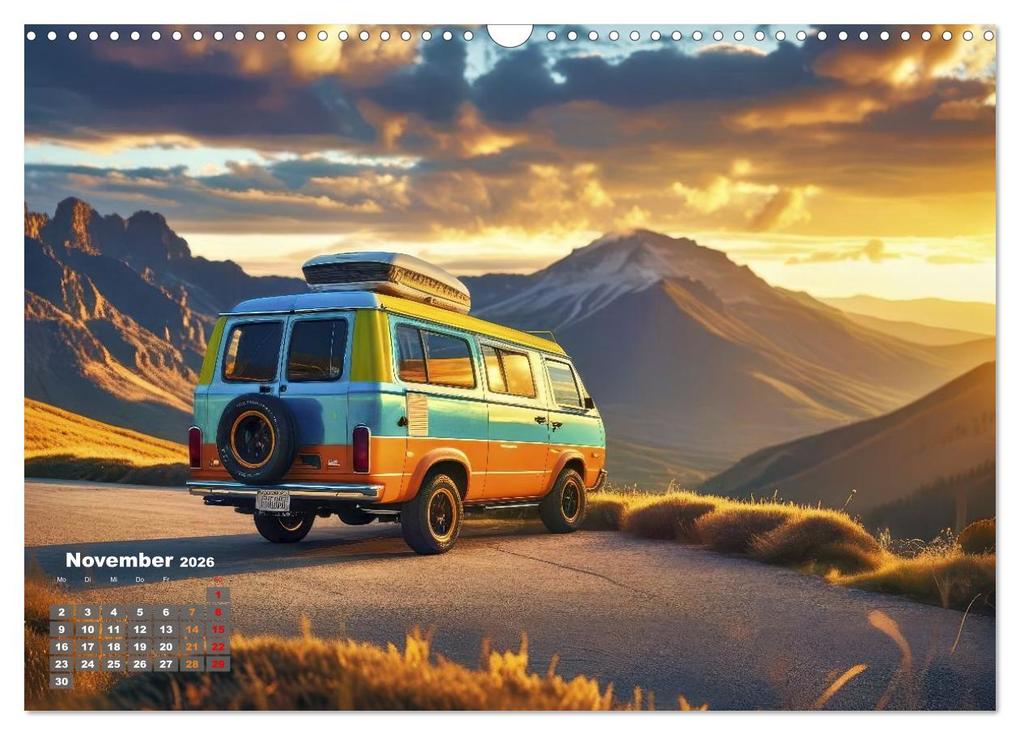 Weitere Ansicht: Vanlife - Caravan Abenteuer (Wandkalender 2026 DIN A3 quer), CALVENDO Monatskalender | Torsten Irmer, Calvendo