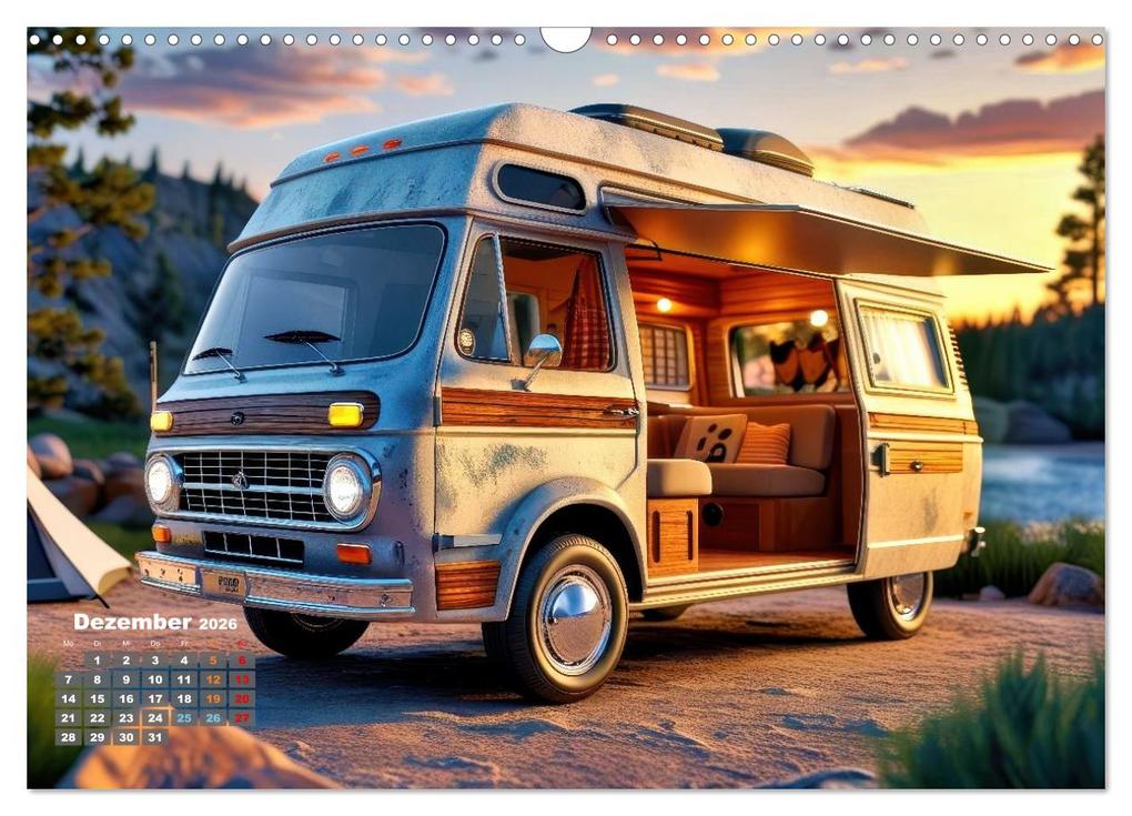 Weitere Ansicht: Vanlife - Caravan Abenteuer (Wandkalender 2026 DIN A3 quer), CALVENDO Monatskalender | Torsten Irmer, Calvendo