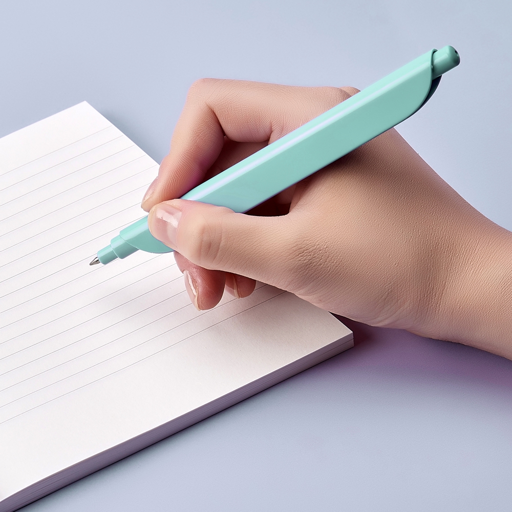 Weitere Ansicht: CLIPEN & Note Set (Mint Breeze / Pistachio Green) Gelschreiber + Notizbuch