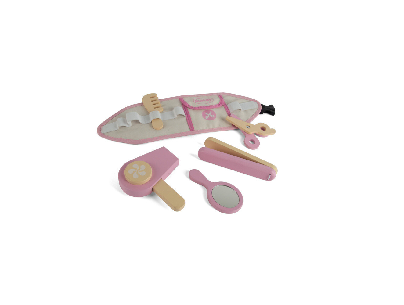 Produktbild: Friseurset Holz Geschenkbox 6 Teile