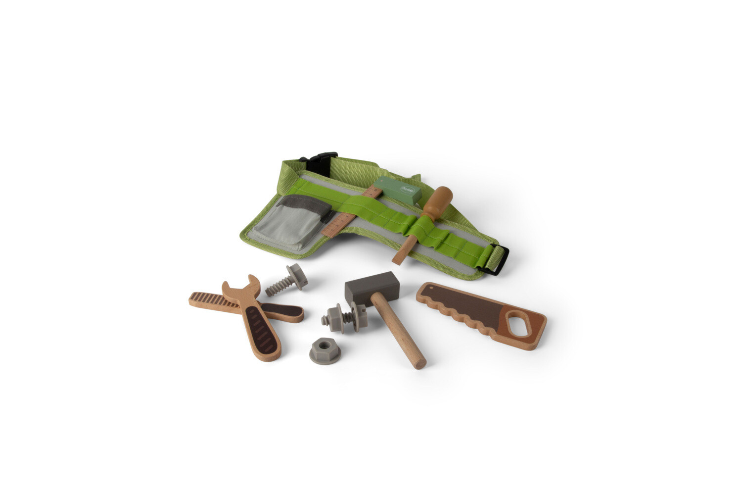 Produktbild: WerkzeuGGürtel Holz Geschenkbox 11 Teile